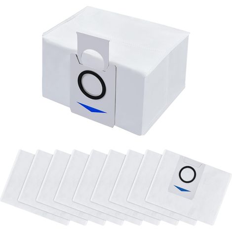 10 sacs 3L Ecovacs Deebot Compatibles X1 Omni/X1 e Omni/T20 Omni Grande capacité (1/5)