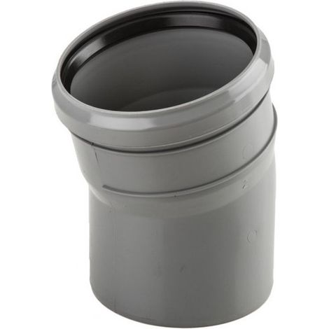 Curva gomito da 40mm - 2pz raccordo con guarnizione, scegli se  15 gradi