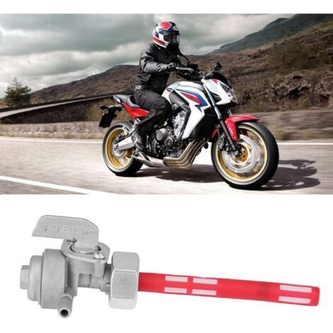 Interrupteur universel de carburant pour motos CB350, CB400, CB750 et CX500 (vanne d'essence/interrupteur de réservoir). (1/2)