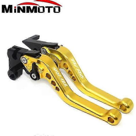 Accessoires moto uniques compatibles avec Yamaha YZF-R6 (2005-2016) : leviers de frein et d'embrayage courts, poignées. (1/5)