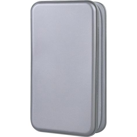Caja Portátil Para Cd Dvd - 96 Unidades - Negro - Compacta Para Coche (1/5)