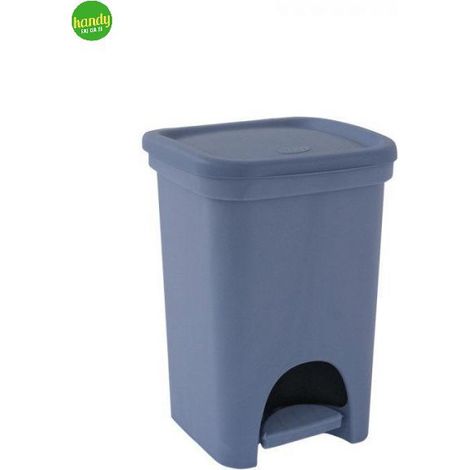 Bidone Pattumiera a pedale colors 6 litri blu avion belli&forti