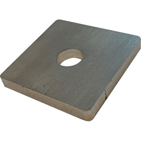 M10 Single Hole fixing Plate for Channels T304 Stainless Steel (As Unistrut / Oglaend)