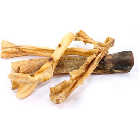 Anima Selvaggia snack essicati per cani pelle di testa di agnello 6 Confezioni x 50 g cad.
