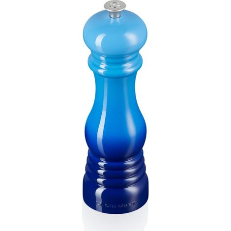 Moulin à Sel Classique Réglable, Plastique ABS Résistant aux Éclats, Anticorrosion, 21 cm, Azure, 96002000220000 (1/5)