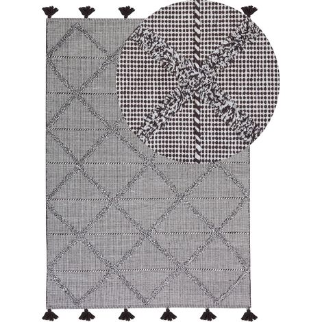 Rug TUZLA Brown 140 x 200 cm Cotton