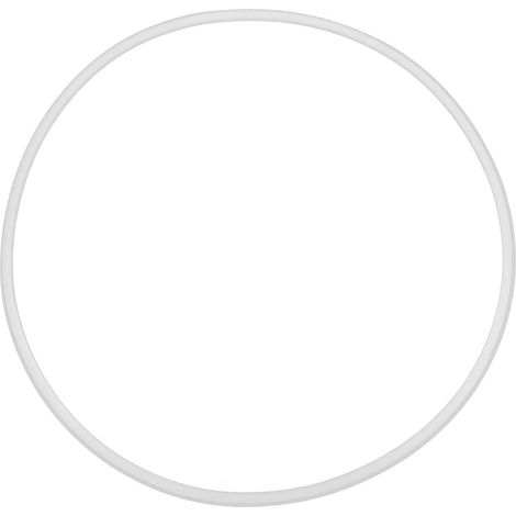 Anneau de protection antidérapant pour pied de tabouret de bar, compatible avec les parquets. Anneau en caoutchouc blanc antibruit, compatible avec les tabourets de bar. (1/5)