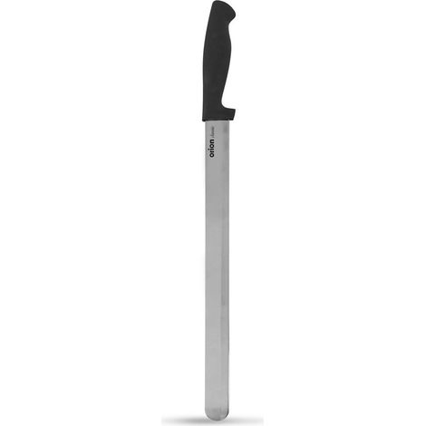 Stahl-Kuchenmesser, glattes, klassisches langes Gebäckmesser für Kuchen, 39 cm