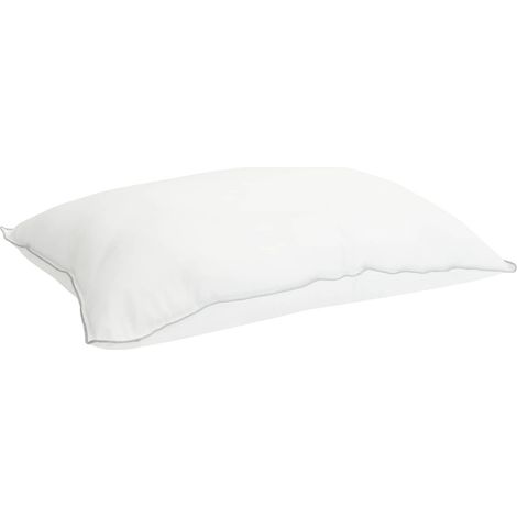 vidaXL Almohada 2 uds. 50 x 70 cm Fibra de bambú Blanco (1/2)