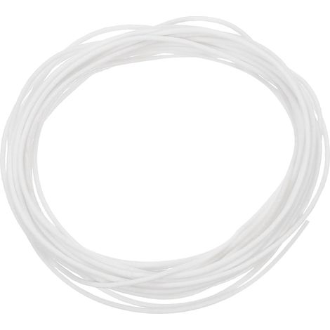 4 Mètres Bande d'Étanchéité Mousse de Silicone Diamètre 1mm Blanc (1/5)
