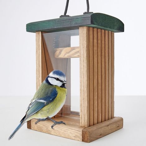 Mangeoire oiseaux extérieur à suspendre pour oiseaux sauvages pour jardin balcon Distributeur de graines 329
