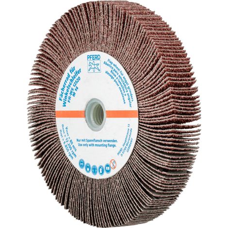 PFERD 44782504 Lamellenschleifrad für Winkelschleifer Durchmesser 125 mm 2 St.