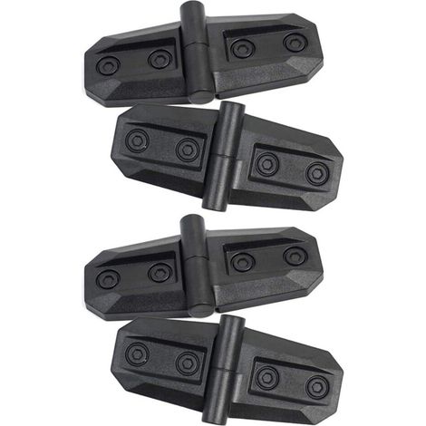 Juego de 4 piezas de embellecedores para bisagras de puertas de coche para Jimny 2019 y 2020, tira embellecedora para bisagras del capó.