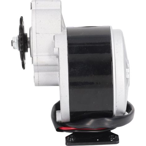 Moteur électrique à courant continu à balais 24 V 250 W, 13 dents, avec base pour machines agricoles (1/5)