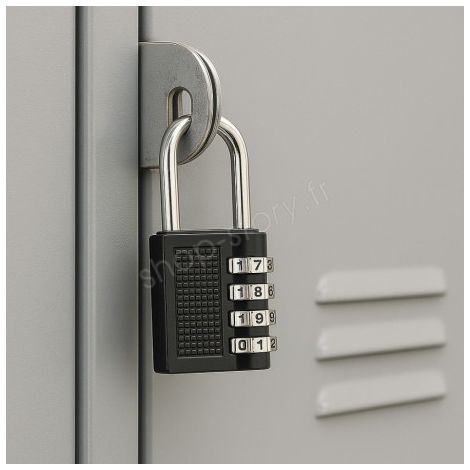 Cadenas à Code 4 Chiffres – Sécurité pour Casier, Valise & Bagage (1/5)