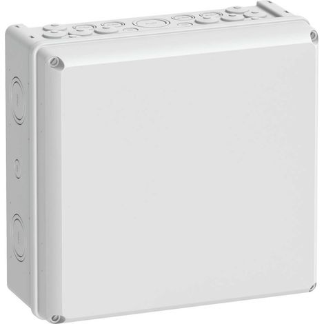 Spelsberg Boîtier vide, gris, indice de protection IP65, résistance aux chocs IK08, classe de protection II, tension nominale 400V AC, DLG, sans halogène, 73341001 (1/2)