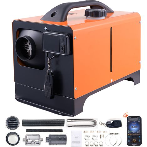 Mophorn Calentador de aire diésel de 12 V y 5 KW con aplicación Bluetooth y pantalla LCD para vehículos recreativos (1/5)