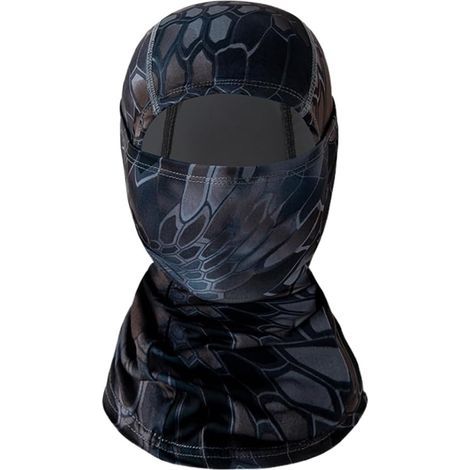 1 cagoule moto, masque hiver, respirant, pour ski, vélo, running, homme et femme (gris anthracite motifs) (1/5)