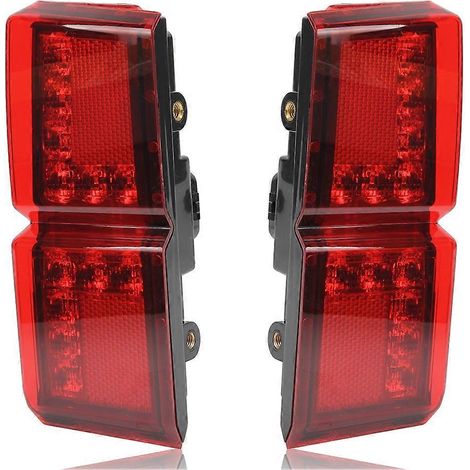 Luz trasera LED 12 V UTV/VTT Polaris Ranger Crew XP 1000 2017-2025, luz trasera, parada feu, clignotant, repuesto (1/5)