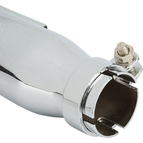 21 "Universeller Schalldämpfer für Fishtail-Motorräder, galvanisiert (links + rechts) (Übergröße und Übergröße, spezielle Linie)" (1/5)