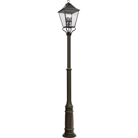 Elstead Galena Lampadaires d'extérieur à 4 lumières, sable IP44 (1/5)