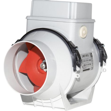 Extracteur centrifuge en conduit tempo diamètre 100 mm 155/200 m3/h - VORTICE - XLT100Q