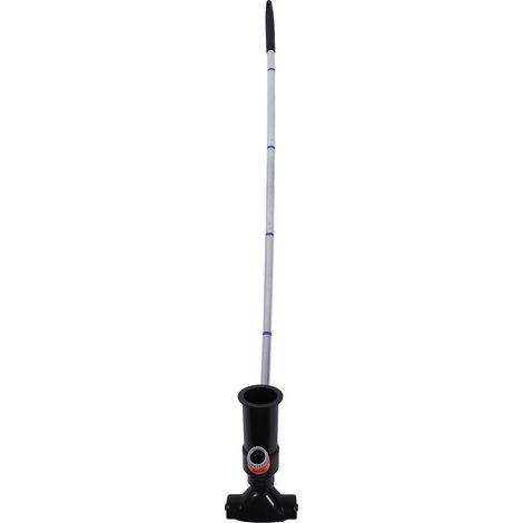 Tête de nettoyage de piscine à jet d'air haute efficacité, aspirateur portable, nettoyeur sous-marin pour parois et fond de piscine (1/5)