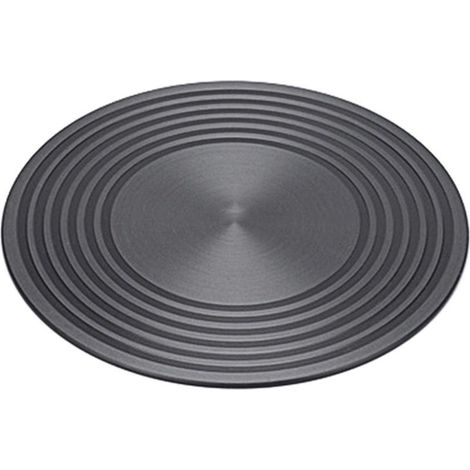 Diffuseur de chaleur, plaque de conduction de chaleur, antiadhésive, épaisse et antidérapante pour cuisinière à gaz, plaque à induction, cuisinière à gaz, plaque conductrice de chaleur à économie 24CM (1/5)