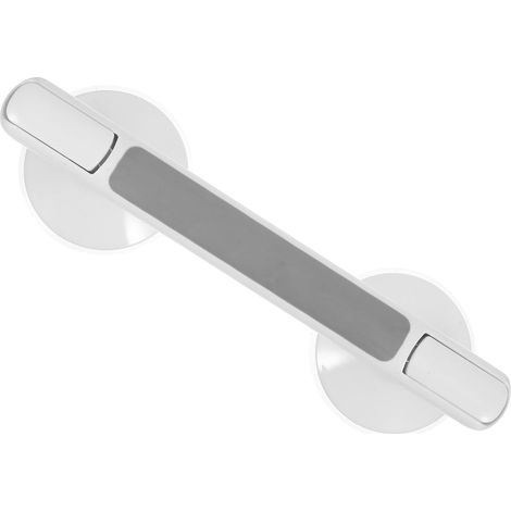 Barre d'appui à ventouse, plastique, blanc, antidérapante (1/5)