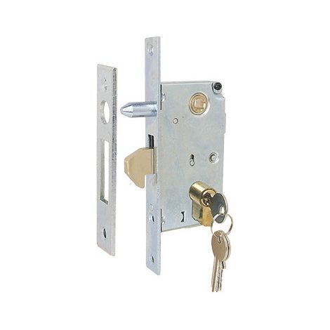Cerradura inferior de gancho de entrada 40 mm – para cancelas correderas – IBFM A.447/PB