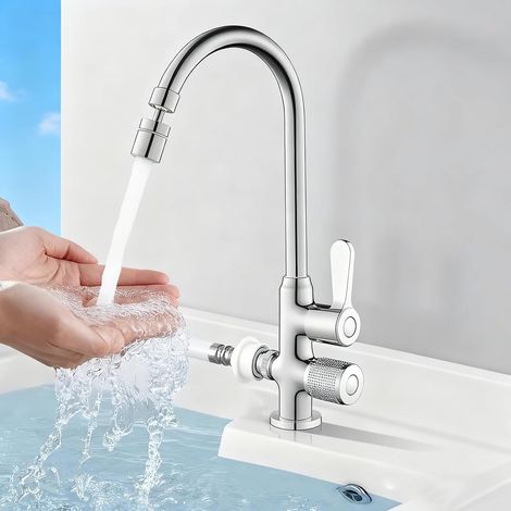Robinet lave-linge eau froide pour raccordement lave-linge (1/5)
