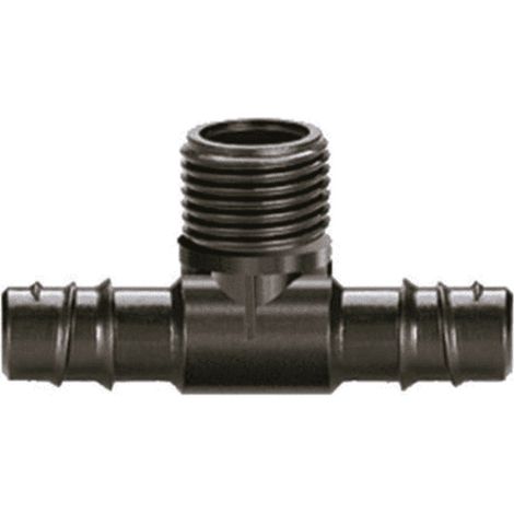 Dreiwege-Armatur mit 1-2"-Gewinde