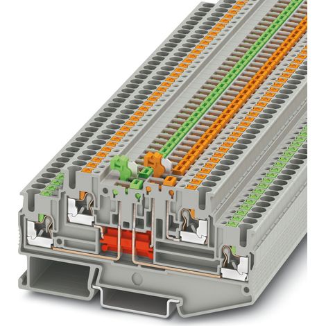 Bloc de jonction sectionnable à couteau Phoenix Contact CLIPLINE PTT, 2.5mm², Enfichable, Gris ( Prix pour 1 )