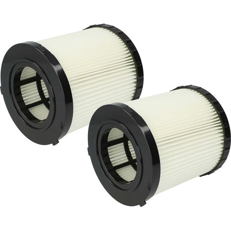Filtre à cartouche compatible avec Dewalt DCV581h, DCV584l, DCV580h, DCV582, DCV580, DCV581 aspirateur - Filtre plissé(2 articles) (1/5)