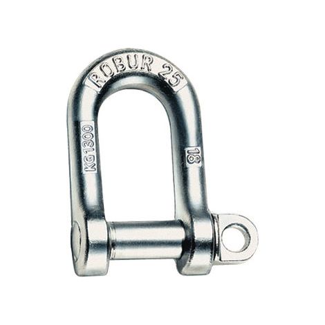 Grillo Robur galvanizado – grillo recto Ø 20 mm (3/4") Art. 8025 con seguridad certificada CE