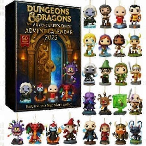 Dungeons & Dragons Adventskalender 2025 mit Überraschungsboxen