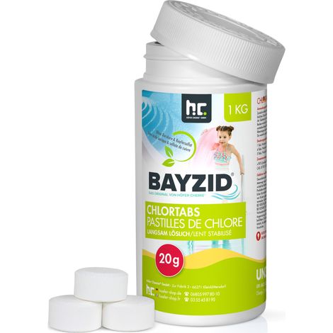 1 kg BAYZID® Chlortabs 20g langsam löslich
