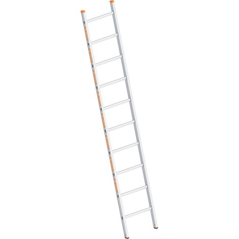 Layher Topic 1054 Anlegeleiter 10 Sprossen (1/4)