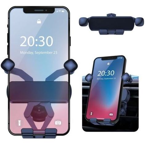 Supporto Cellulare Auto, Gravità Porta Telefono Universale Supporto Smartphone di Sfogo aria con una Rotazione di 360°, per Phone12/12 Pro, Samsung(4.7 "- 6.8 ") (1/5)