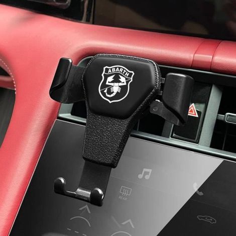Pour 1-Noir - Support de téléphone portable réglable pour grille d'aération de voiture, Support pour F (1/4)