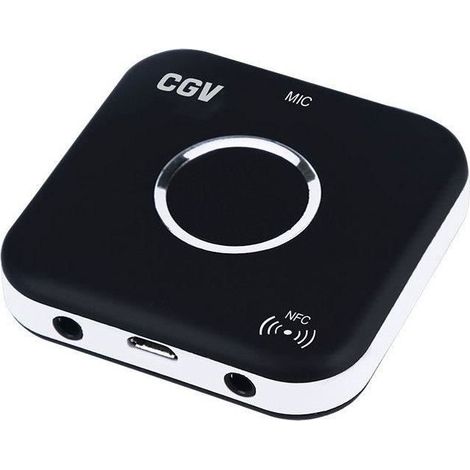 Receptor de audio Bluetooth - CGV - MyBTplayer 1.0 - Función micrófono - 10 horas de duración de la batería - NFC