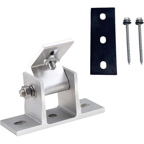Support Panneau Solaire – Réglable, Alu, Joint, Toit (1/5)