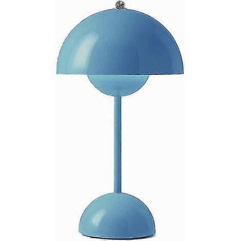 Veilleuse champignon nordique - Lampe de table LED en forme de bouton de fleur, lampe de chevet USB pour chambre nuptiale, bureau, chambre à coucher - Décoration moderne et épurée ZY (1/5)
