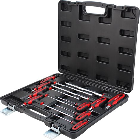 KS TOOLS Llave de mango en T Torx con orificio 9 pzs. TB10-TB50 - 151.8160 (1/4)