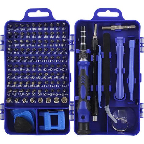Screwdriver Set - Torx Bit - 115 Pièces - Manche Flexible - Embouts Torx et Phillips - Pour Réparation Électronique - iPhone Ordinateur Portable Montre (1/5)