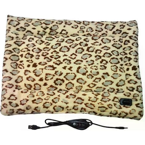 Couverture chauffante électrique lavable pour animaux de compagnie, coussin chauffant d'hiver pour chat et chien, nid chauffant USB, doux et imperméable, petit lit pour chiot et chaton (1/5)
