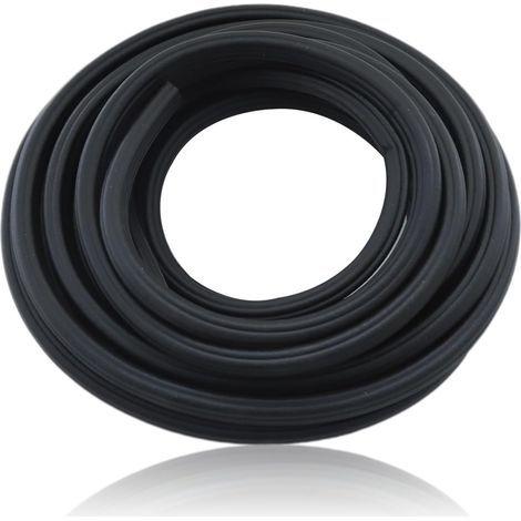 5M Joint de porte auto universel, joint en caoutchouc autocollant, bande d'étanchéité à six trous, étanche, protection des bords de porte pour porte de voiture, capot moteur, coffre (1/5)