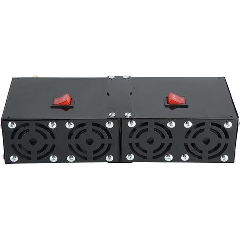 Dégivreur de chauffage de véhicule de voiture de 500W 4 trous pour le dégivrage de Purification d'air de chauffage 12V (1/4)