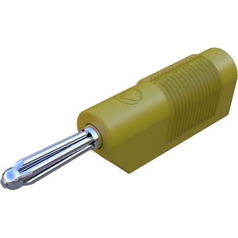 Hirschmann Test & Measurement BSB 20 K Büschelstecker Stecker, gerade Stift-Ø: 4 mm Gelb 1 St.