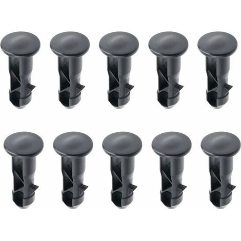 Lot de 10 goupilles de charnière – 65 x 18 mm – Pour poubelles 240 L – Plastique durable (1/4)